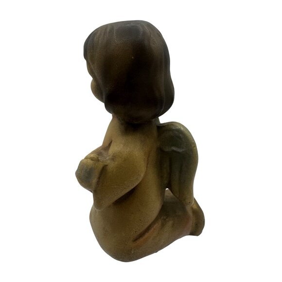 Vintage Ceramic Angel Figurine With Mandolin - Picture 2 of 5